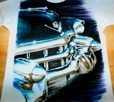 Cadillac on cotton tee