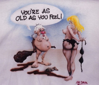 Frazetta cartoon art  on cotton Tee