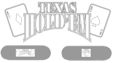 Preliminary computer artwork for Poker Table artwork.