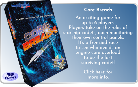 Core Breach tabletop game for 2-6 players